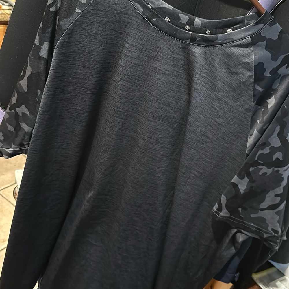3XLT Zelos Microfiber Camo Tee Shirt